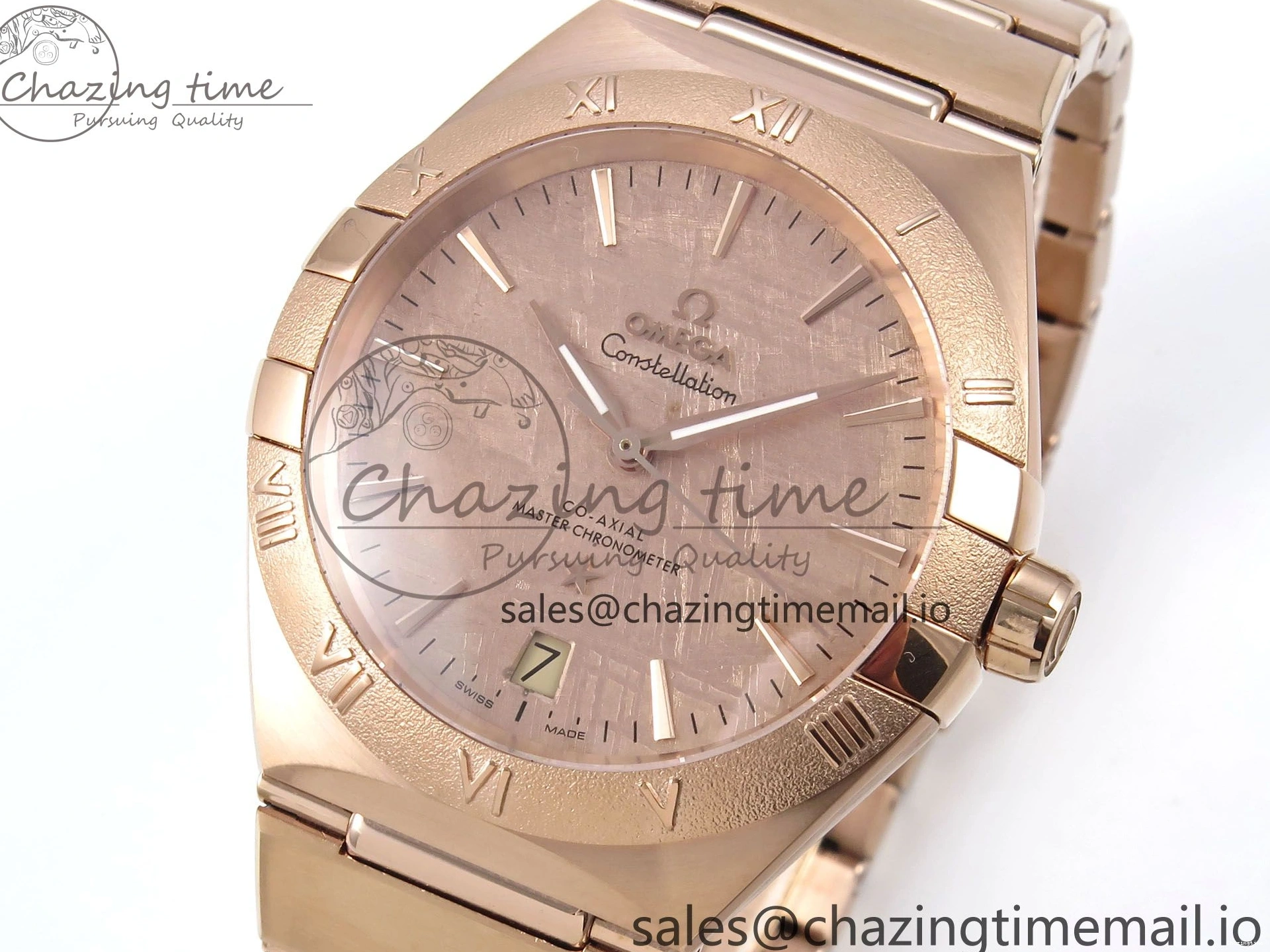 1224 Constellation 41mm RG ASWF 1:1 Best Edition RG Dial on RG Bracelet A Practical 7692